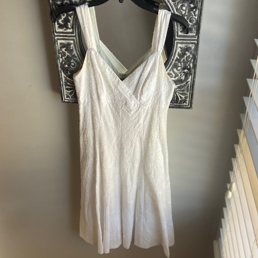 American Living Ivory Cotton Dress